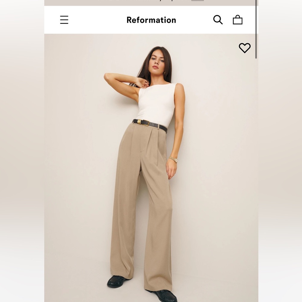 Reformation Mason Pants